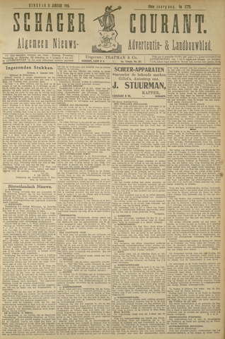 Schager Courant 1916-01-11
