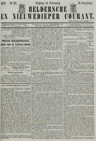 Heldersche en Nieuwedieper Courant 1873-02-14