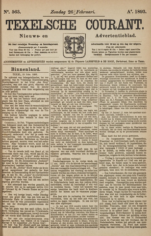 Texelsche Courant 1893-02-26