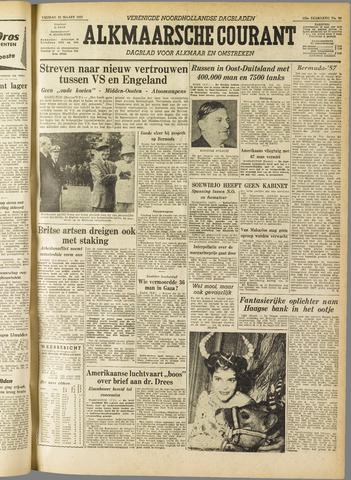 Alkmaarsche Courant 1957-03-22