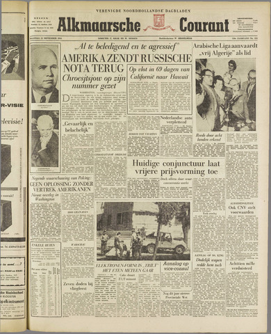 Alkmaarsche Courant 1958-09-22