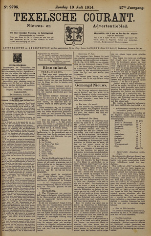 Texelsche Courant 1914-07-19