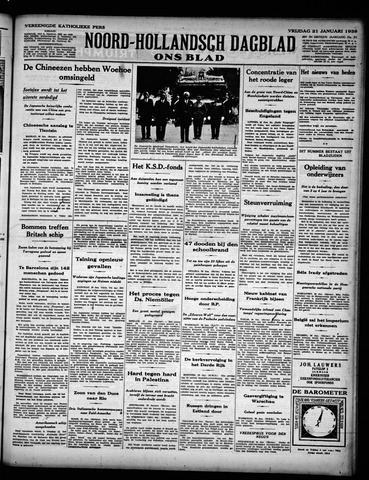 Noord-Hollandsch Dagblad : ons blad 1938-01-21
