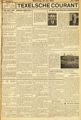 Texelsche Courant 1940-07-24