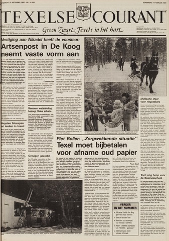 Texelsche Courant 1991-02-15