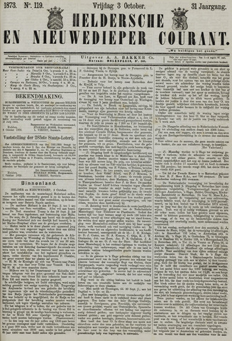 Heldersche en Nieuwedieper Courant 1873-10-03