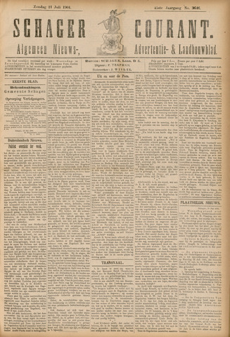 Schager Courant 1901-07-21