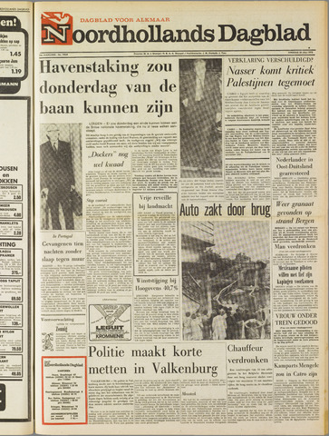 Noordhollands Dagblad : dagblad voor Alkmaar en omgeving 1970-07-28