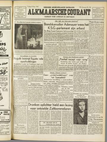 Alkmaarsche Courant 1952-09-12