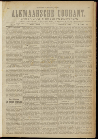 Alkmaarsche Courant 1921