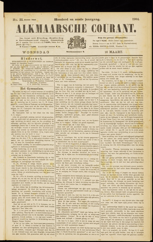 Alkmaarsche Courant 1904-03-16