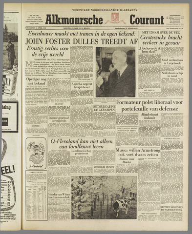 Alkmaarsche Courant 1959-04-16