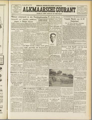 Alkmaarsche Courant 1950-04-22