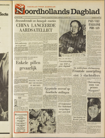 Noordhollands Dagblad : dagblad voor Alkmaar en omgeving 1970-04-27