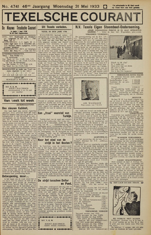 Texelsche Courant 1933-05-31