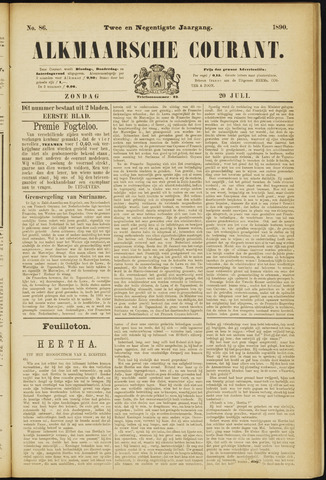 Alkmaarsche Courant 1890-07-20