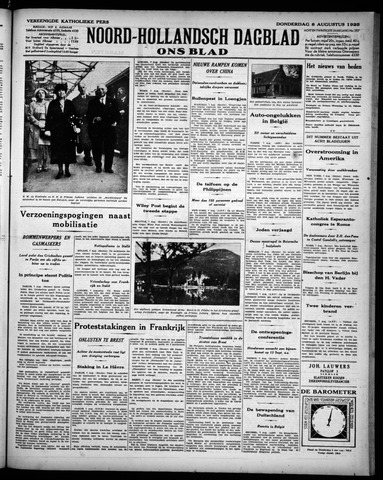 Noord-Hollandsch Dagblad : ons blad 1935-08-08