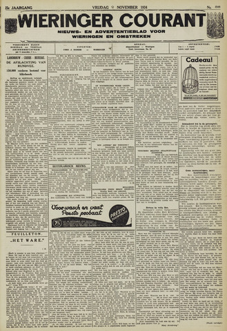 Wieringer courant 1934-11-02