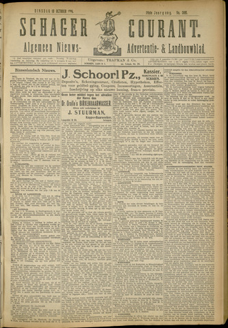 Schager Courant 1916-10-10