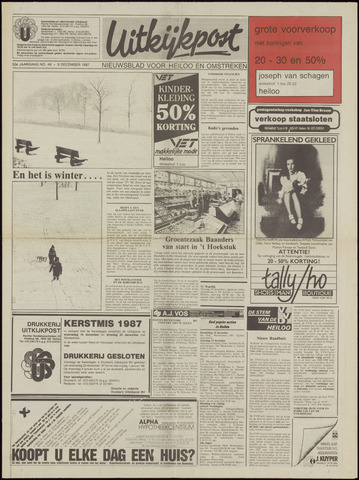 Uitkijkpost : nieuwsblad voor Heiloo e.o. 1987-12-09