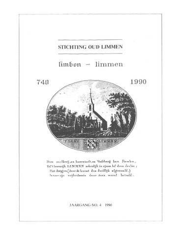 Jaarboek Stichting Oud Limmen 1990