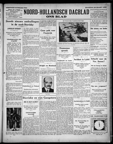 Noord-Hollandsch Dagblad : ons blad 1934-03-26