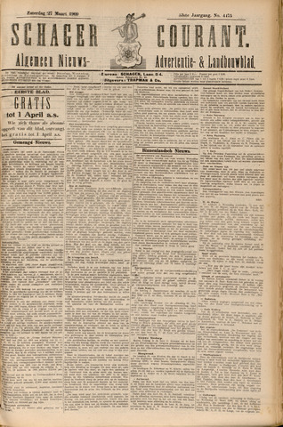 Schager Courant 1909-03-27
