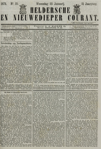 Heldersche en Nieuwedieper Courant 1873-01-22