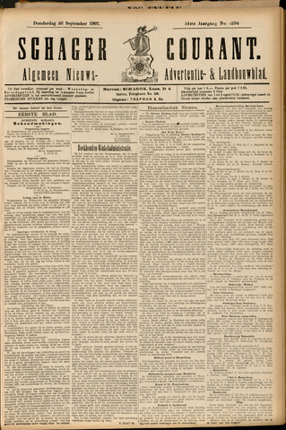 Schager Courant 1907-09-26