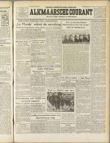 Alkmaarsche Courant 1952-05-20