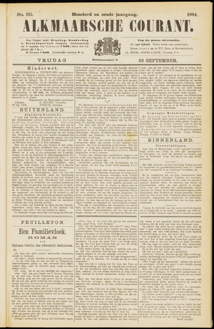 Alkmaarsche Courant 1904-09-23