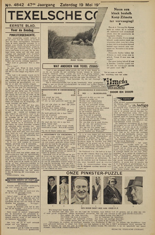 Texelsche Courant 1934-05-19