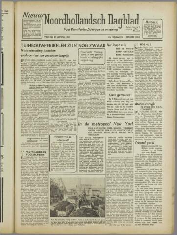 Nieuw Noordhollandsch Dagblad, editie Schagen 1946-01-25