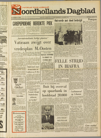 Noordhollands Dagblad : dagblad voor Alkmaar en omgeving 1970-01-03