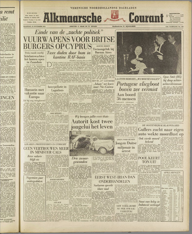 Alkmaarsche Courant 1958-11-10