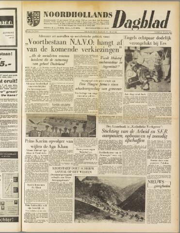 Noordhollands Dagblad : dagblad voor Alkmaar en omgeving 1957-07-13