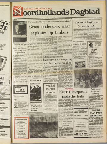 Noordhollands Dagblad : dagblad voor Alkmaar en omgeving 1970-01-17