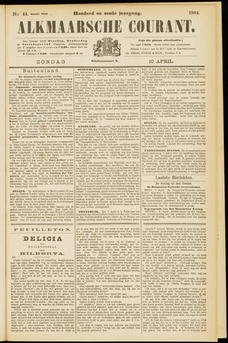 Alkmaarsche Courant 1904-04-10