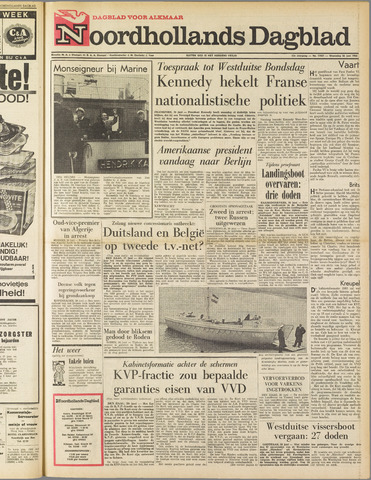 Noordhollands Dagblad : dagblad voor Alkmaar en omgeving 1963-06-26