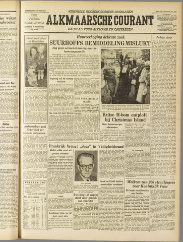 Alkmaarsche Courant 1957-05-16