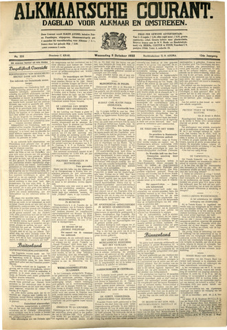 Alkmaarsche Courant 1932-10-05