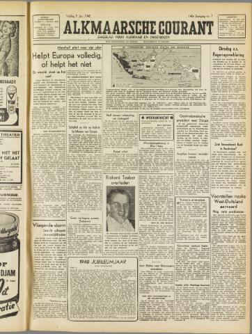 Alkmaarsche Courant 1948-01-09