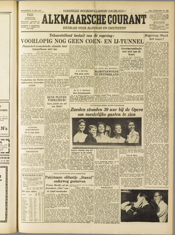 Alkmaarsche Courant 1957-05-23