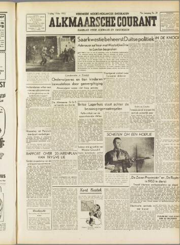 Alkmaarsche Courant 1952-02-01