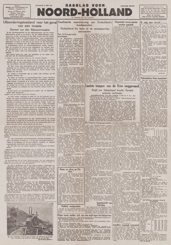 Dagblad Noord-Holland, Schager editie 1944-05-15