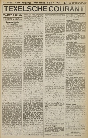 Texelsche Courant 1931-11-11