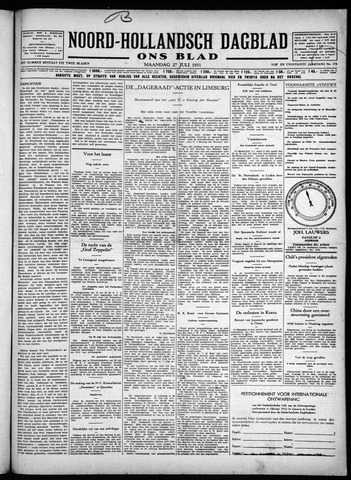 Noord-Hollandsch Dagblad : ons blad 1931-07-27
