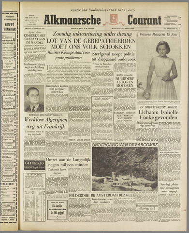 Alkmaarsche Courant 1958-01-17