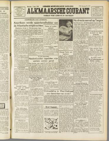 Alkmaarsche Courant 1950-09-11