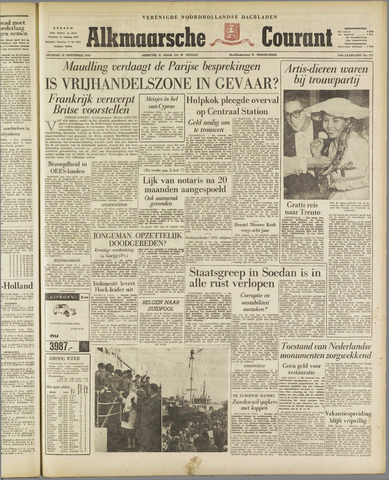 Alkmaarsche Courant 1958-11-18